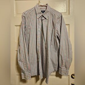 Mens Longsleeve Button Up Southern Shirt Large